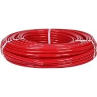 Труба из сшитого полиэтилена STOUT PEX с кислородным слоем, красная, 20х2,0